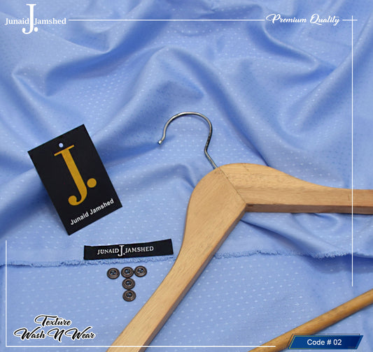 J. SELF TEXTURE WASH AND WEAR  (SKYBLUE)