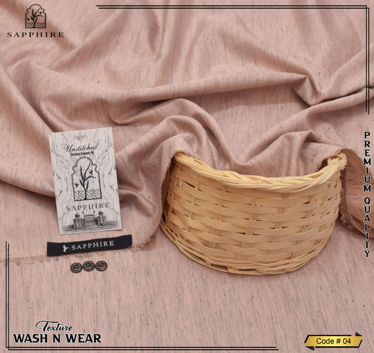 SAPPIRE TEXTURE WASH AND WEAR (PINK)