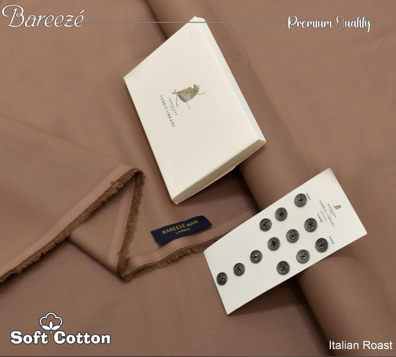 Bareeze men's Soft Cotton (Italian Roast)